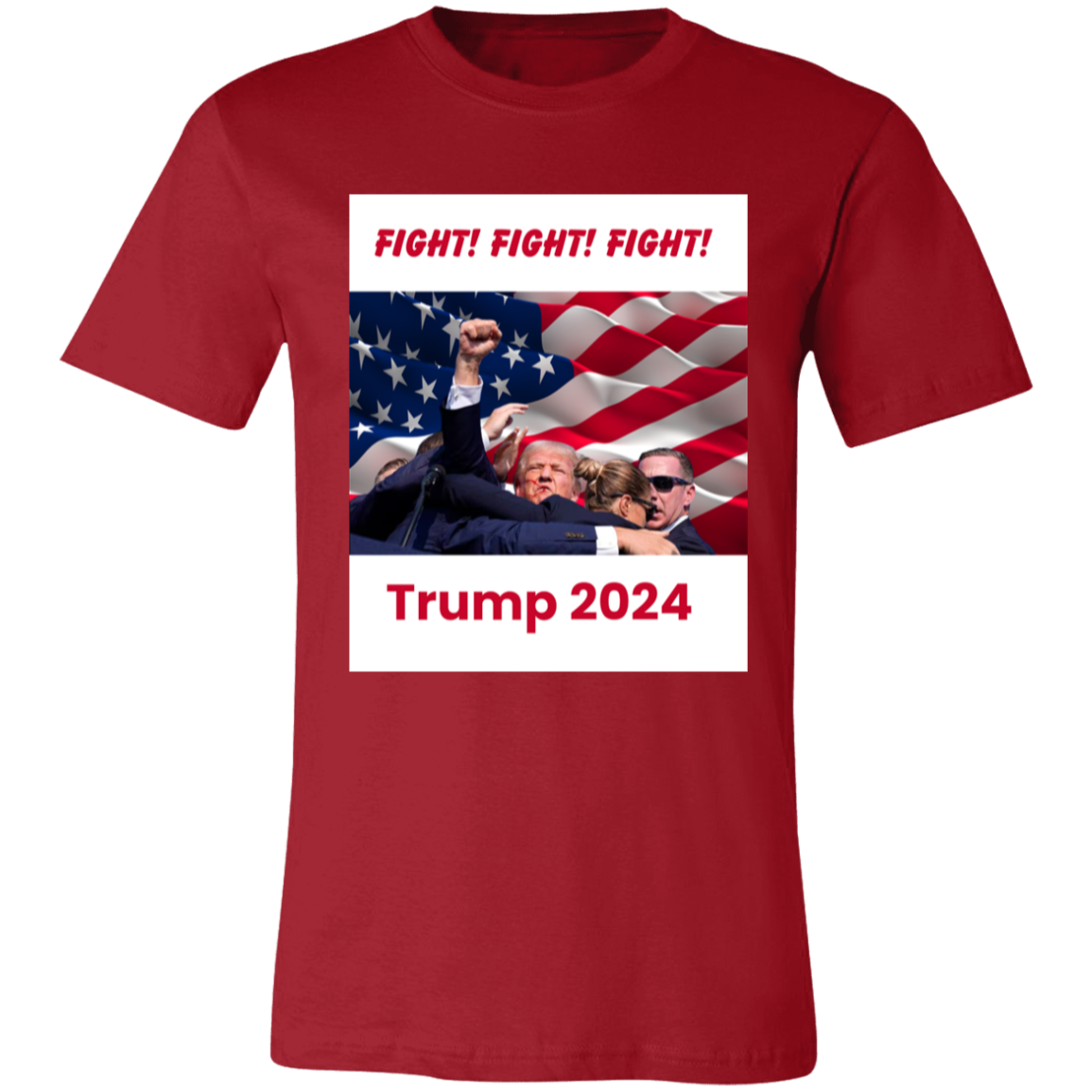 Trump 2024 Unisex Jersey Short-Sleeve T-Shirt