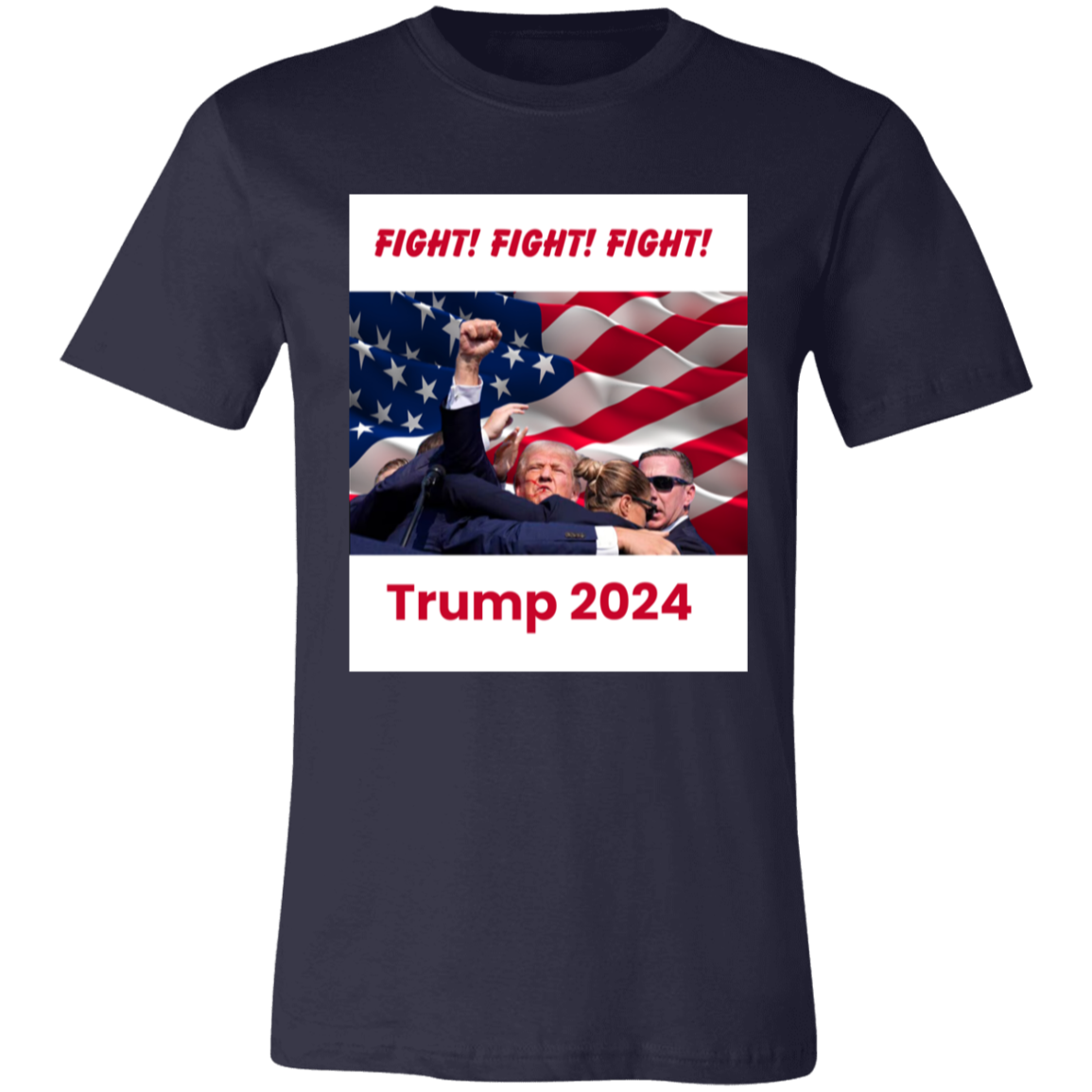 Trump 2024 Unisex Jersey Short-Sleeve T-Shirt