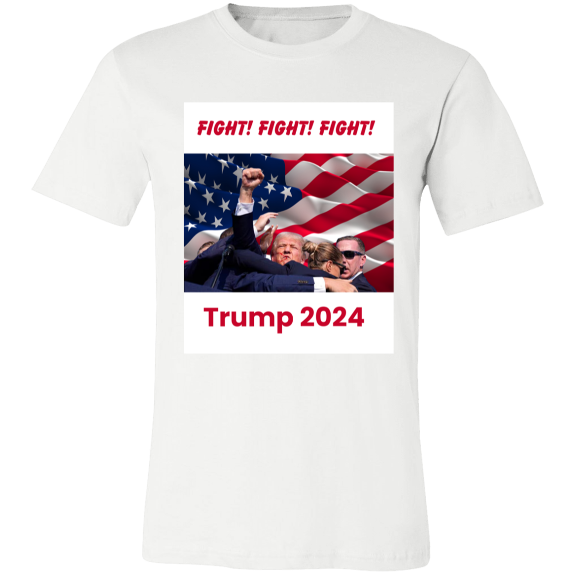 Trump 2024 Unisex Jersey Short-Sleeve T-Shirt