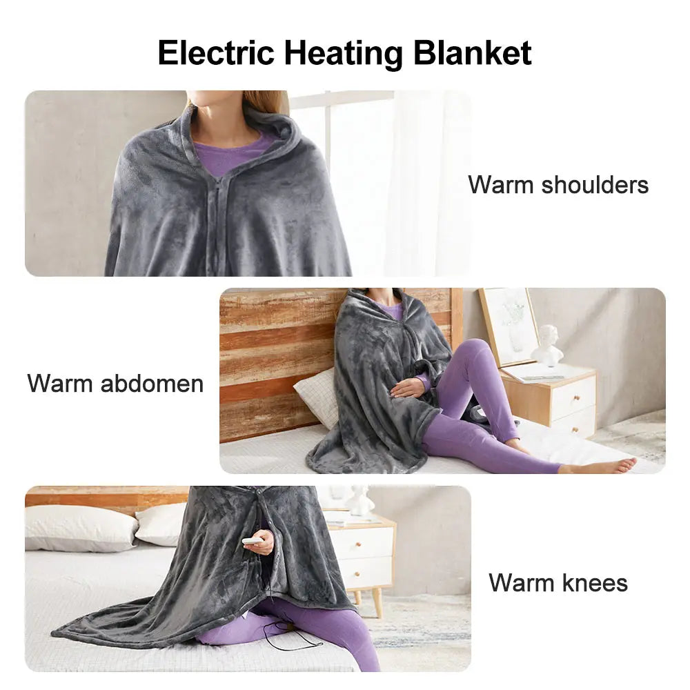 WarmEmbrace™ Heated Blanket Shawl