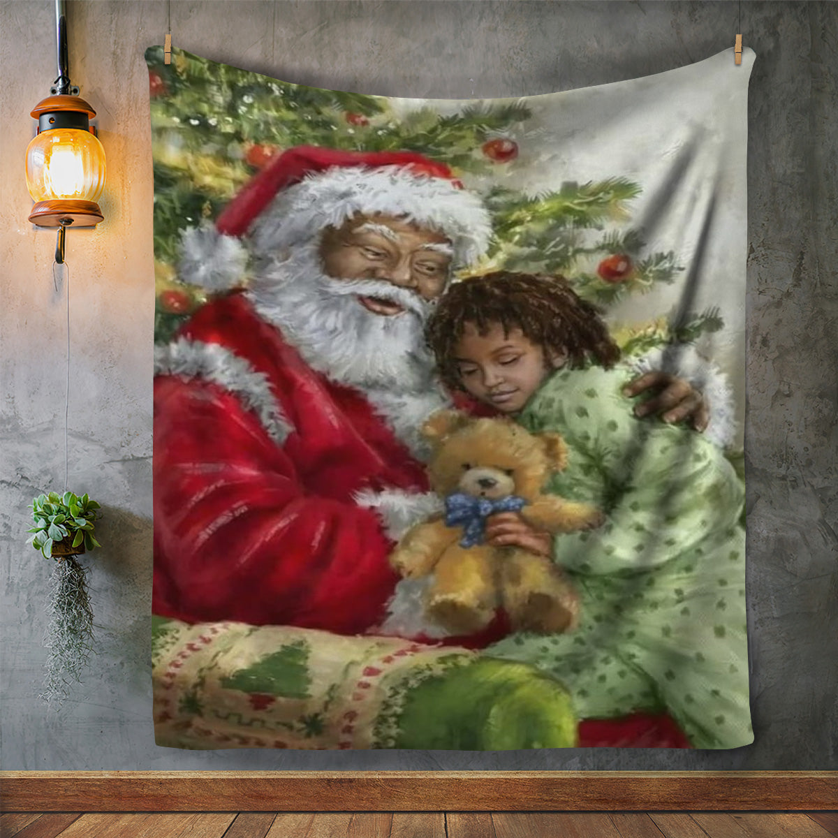 Santa's Lap | Cozy Plush Fleece Blanket