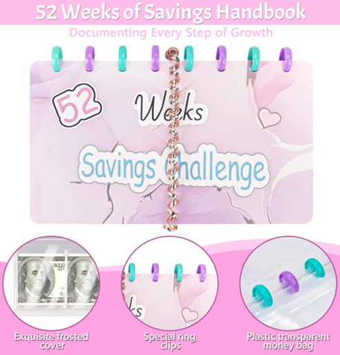 SavingsPro™ Weekly Money Saving Binder