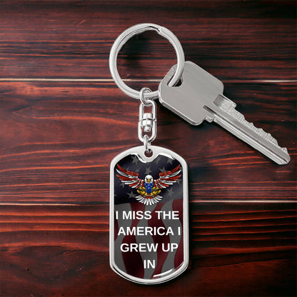 I Miss America | Military Key Chain