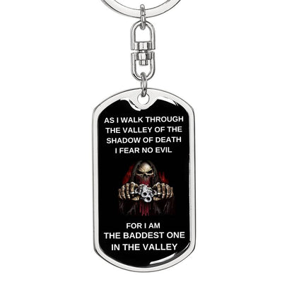 Baddest in the Valley | Military Chain Key Chain
