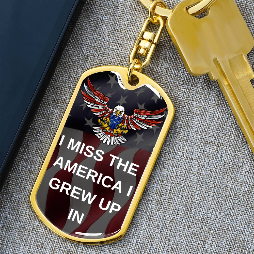 I Miss America | Military Key Chain