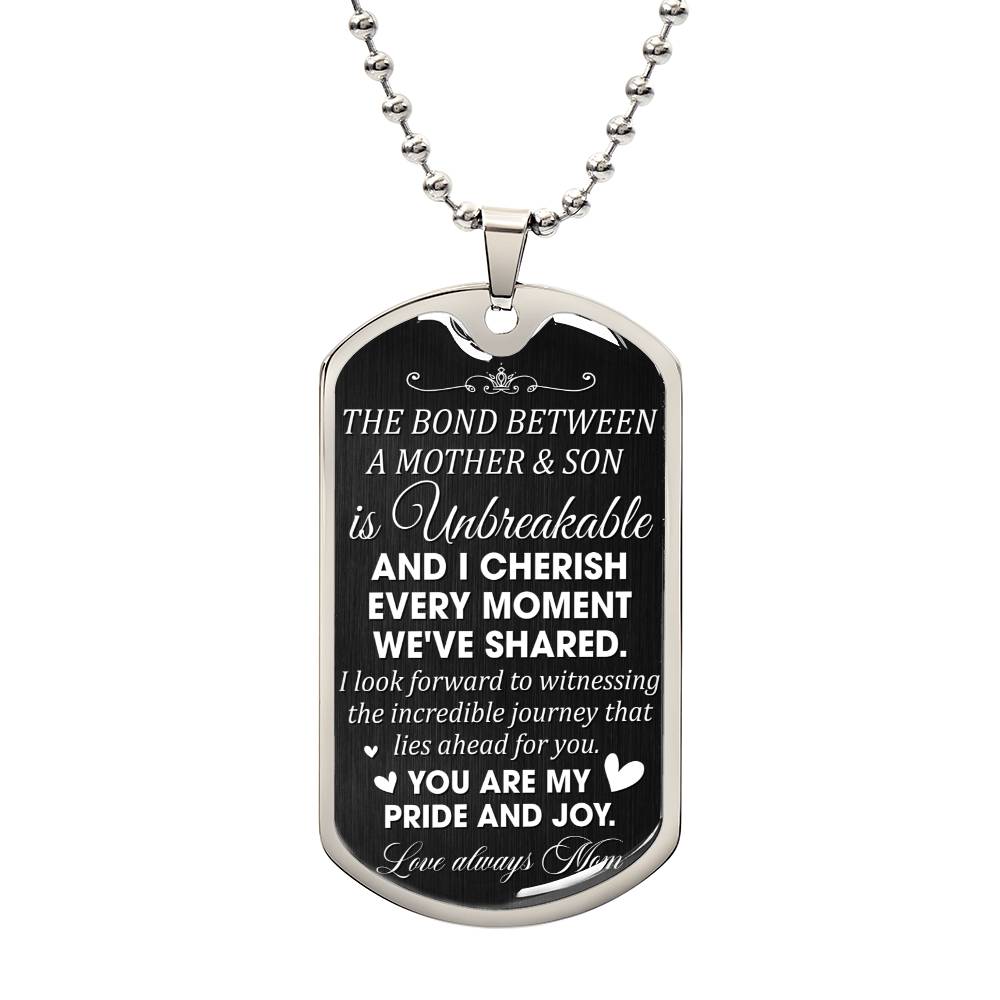 Mother and Son | Military Chain Necklace