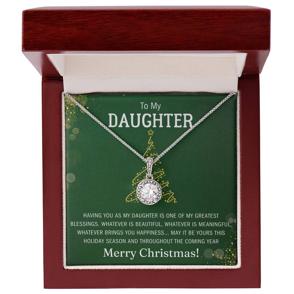 To My Daughter | Christmas Eternal Hope Necklace
