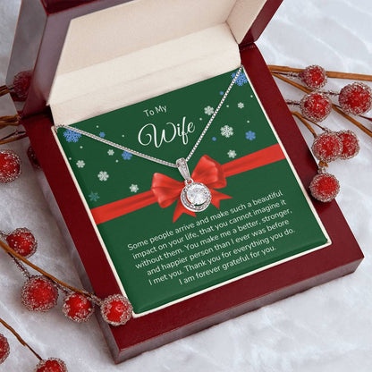 To My Wife | Christmas Eternal Hope Necklace