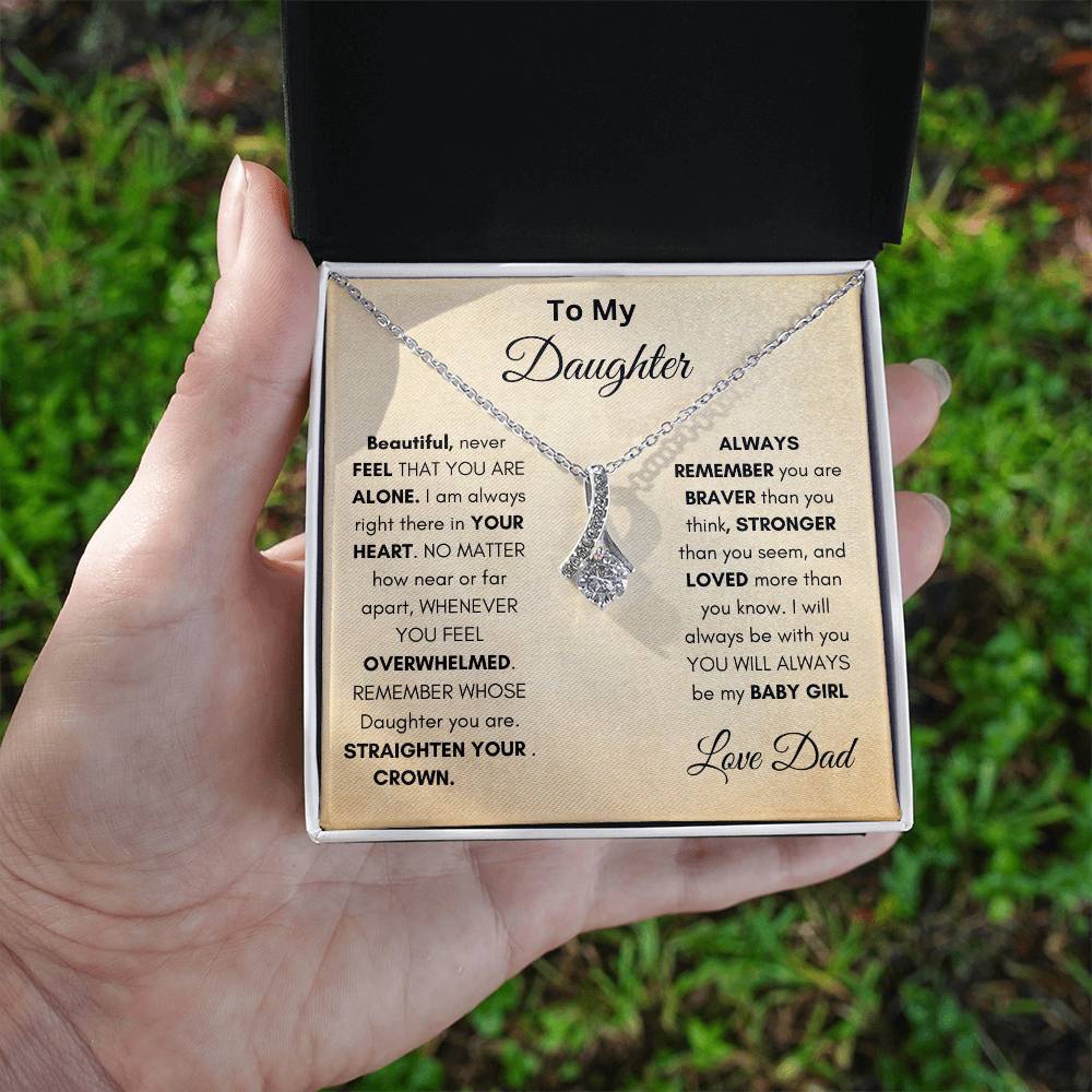 To My Daughter from Dad | Necklace
