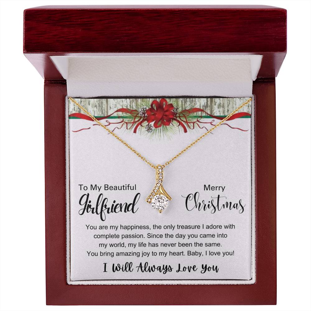 To My Girlfriend | Christmas Alluring Beauty Necklace