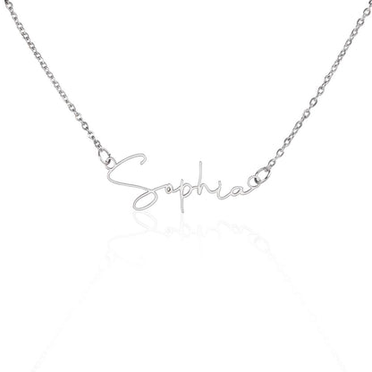 Personalized Name | Signature Necklace